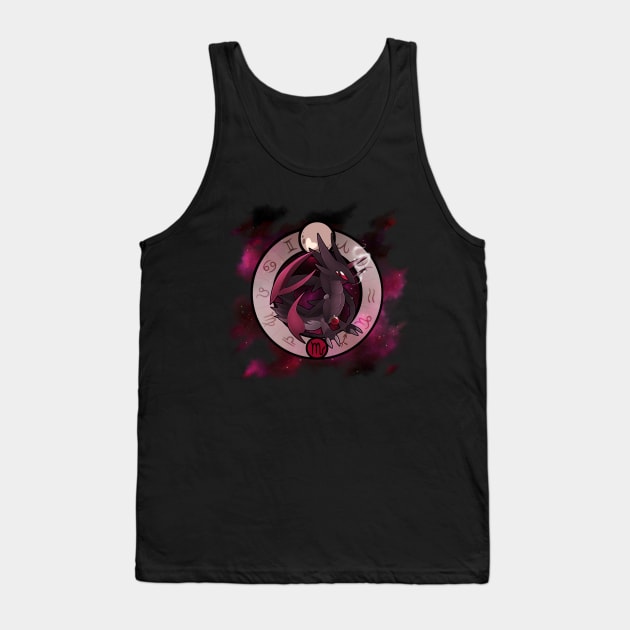 Zodiac Dragons: Scorpio Tank Top by FennecSilvestre